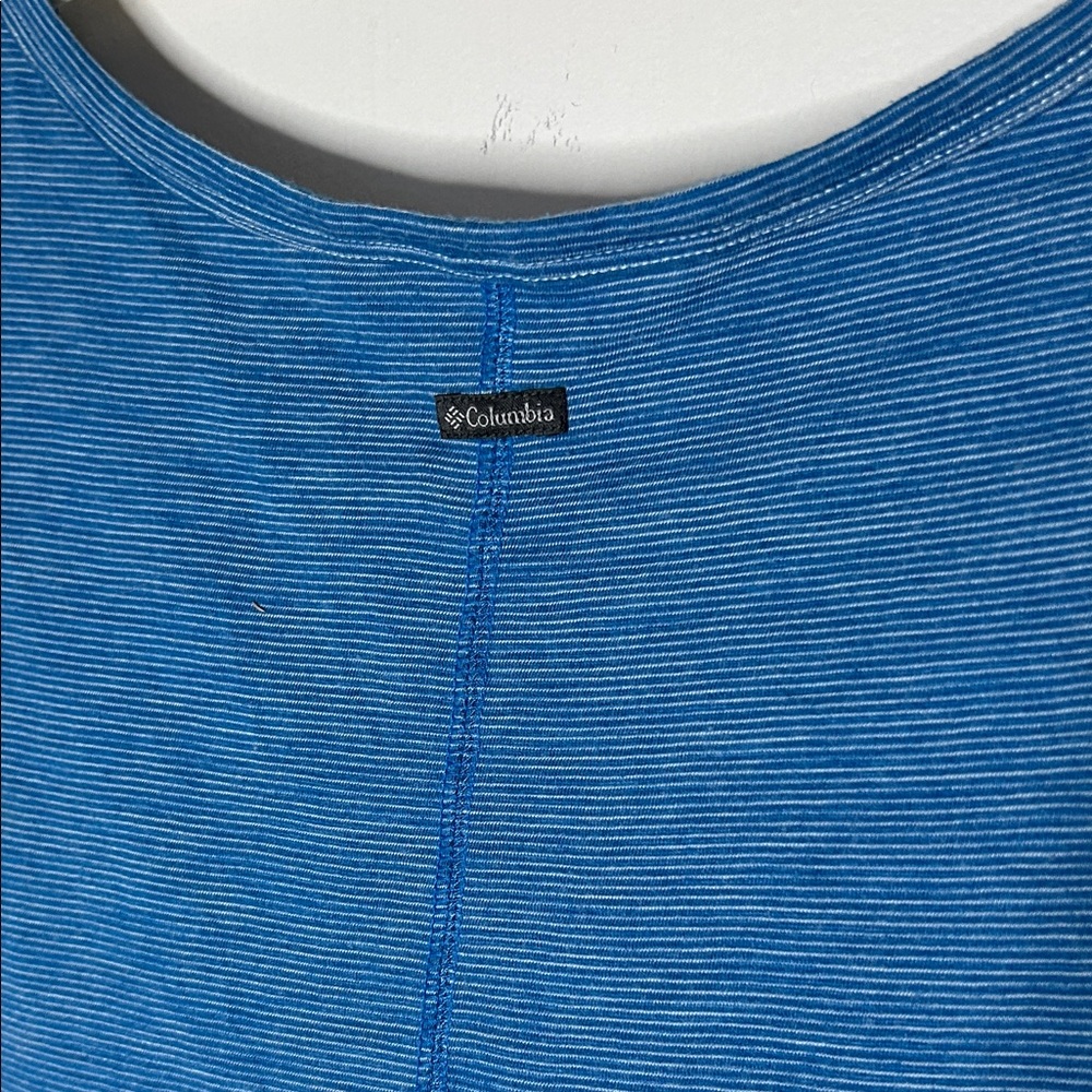 COLUMBIA Women's Blue Tank Quick-dry Top with Omni-wick SZ XL - Picture 4 of 7